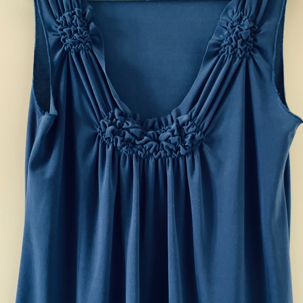 Front Pleated Blouse